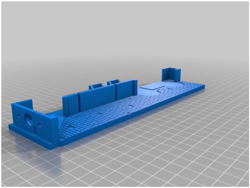 敲门小巷书角3D打印模型