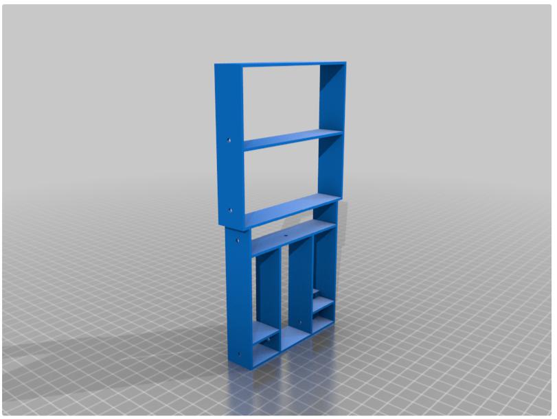 敲门小巷书角3D打印模型