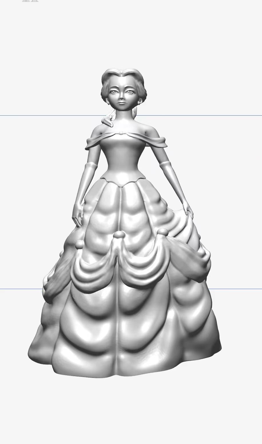 爱莎公主3D打印模型