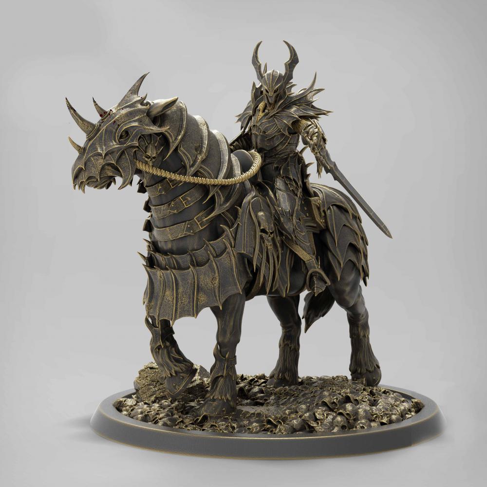 血骑士 持剑版3D打印模型