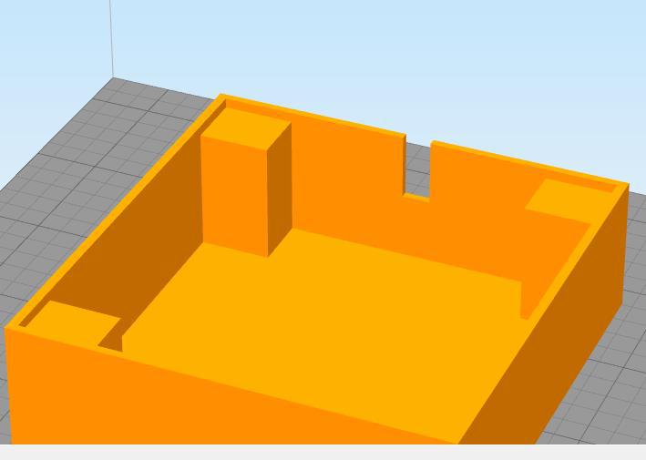 明装开关插座接线盒3D打印模型