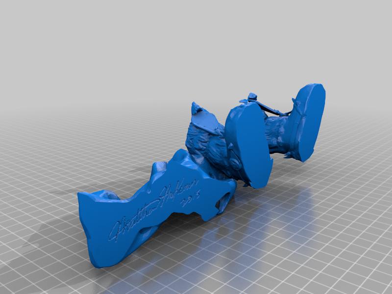 巫妖王3D打印模型