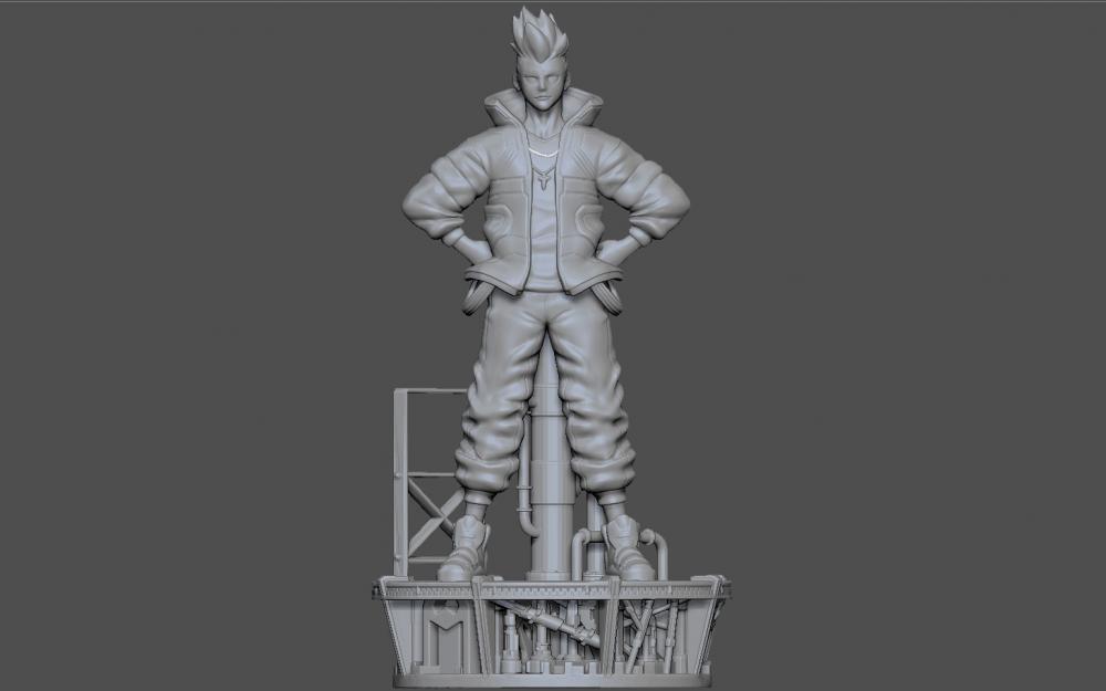 赛博朋克2077 大卫3D打印模型