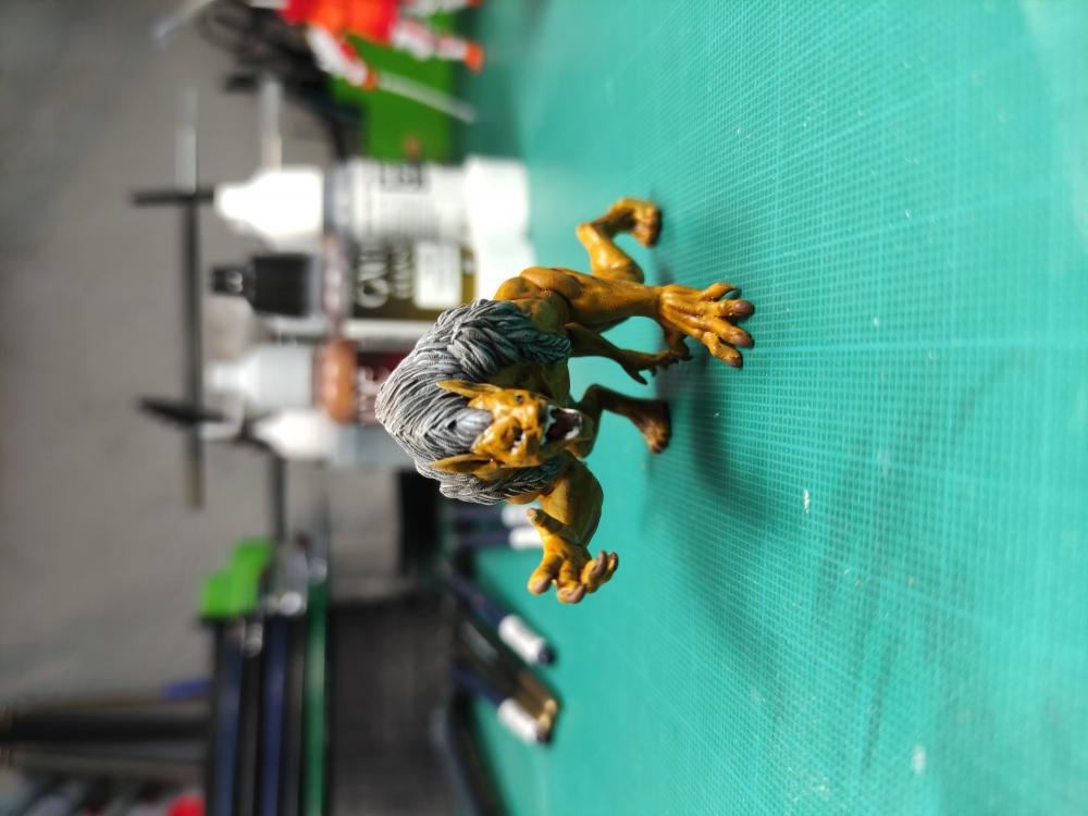 末日变异兽人狼人3D打印模型
