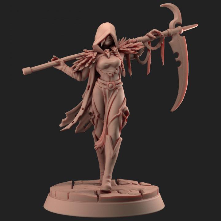 女收割者3D打印模型