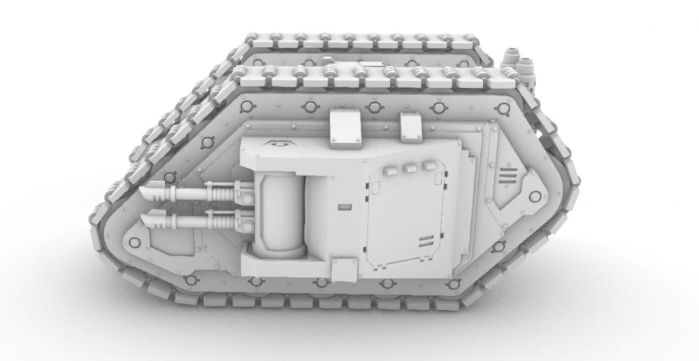 战锤坦克车4款合集3D打印模型