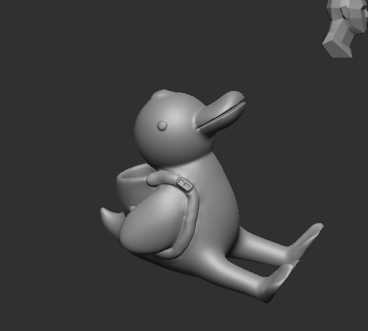 鸭鸭笔架3D打印模型