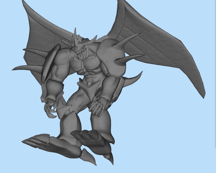 游戏王 巨神兵3D打印模型