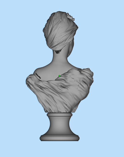 欧洲女性贵族半身雕像3D打印模型