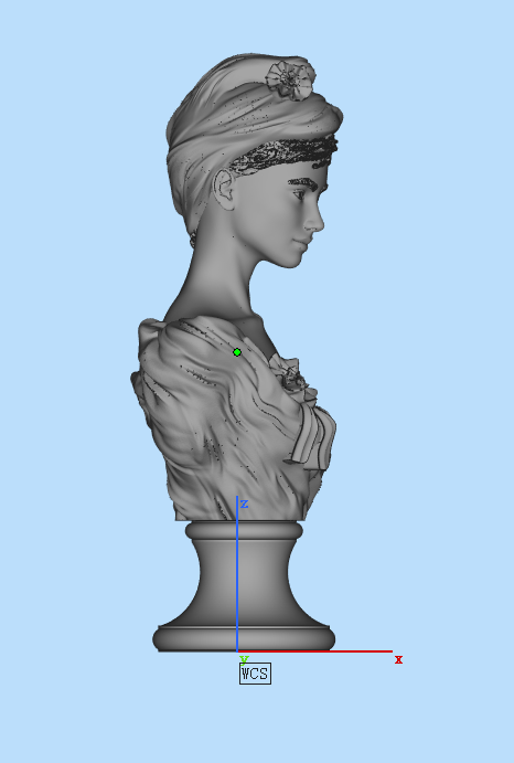 欧洲女性贵族半身雕像3D打印模型