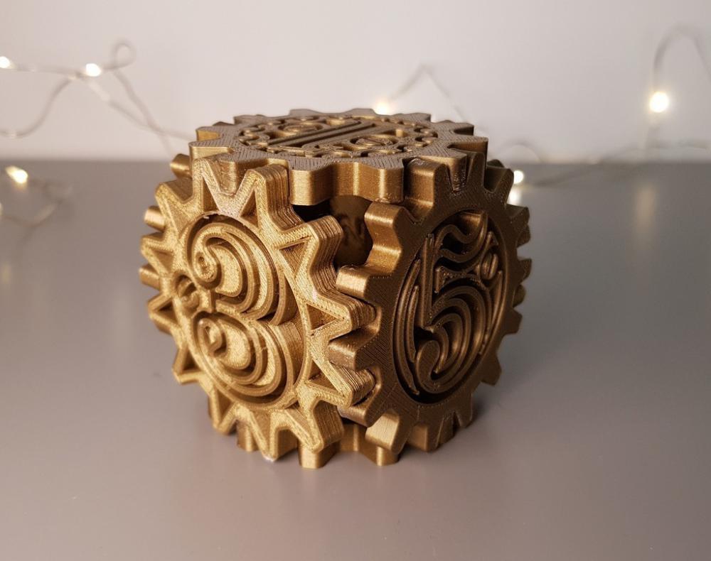 赛博朋克 骰子3D打印模型
