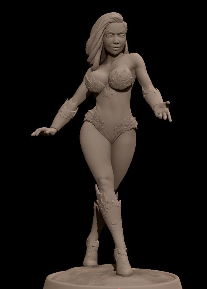 毒藤女3D打印模型