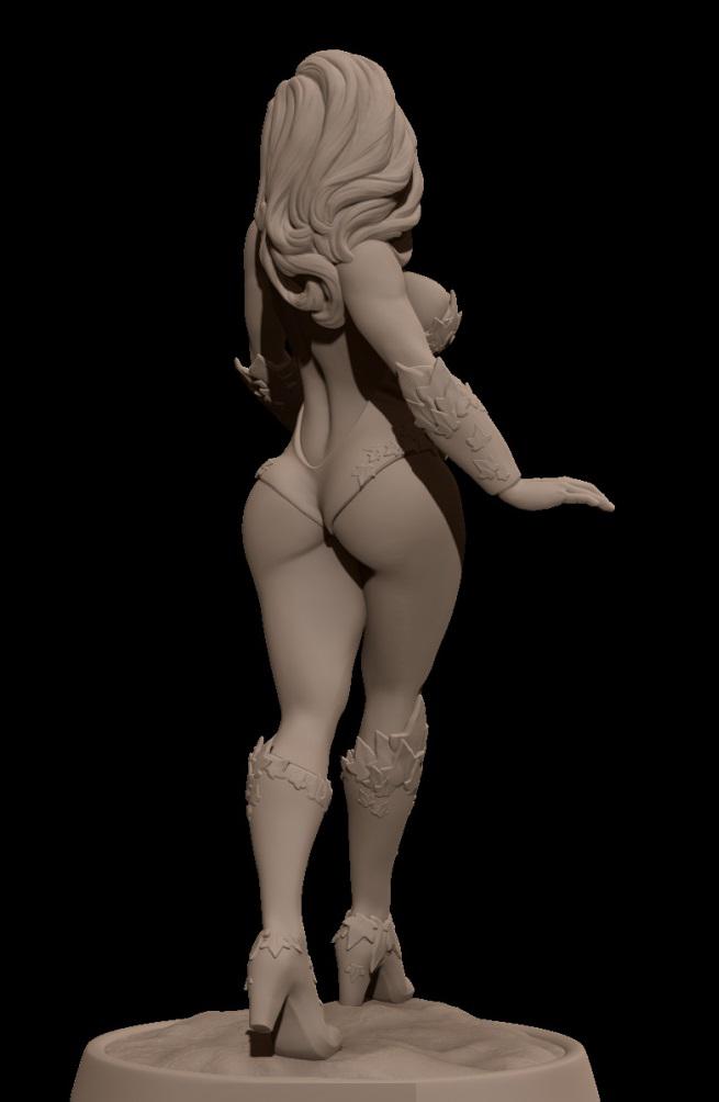 毒藤女3D打印模型