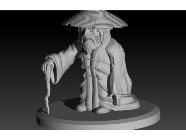 黄金圣斗士天秤座 老年童虎站
