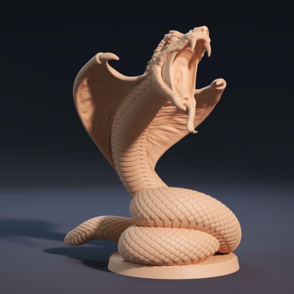 蛇 变异3D打印模型