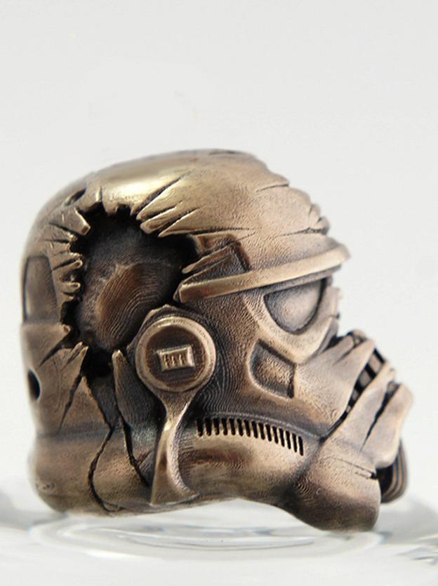 星球大战 头雕 战损骷髅3D打印模型