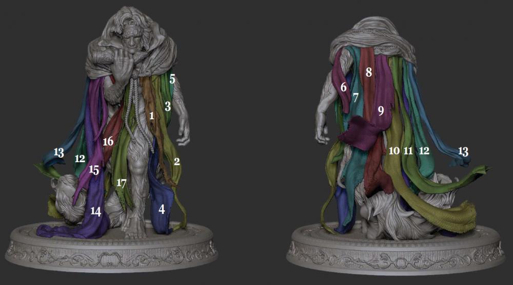 艾尔登法环 蒙葛特 Morgott3D打印模型