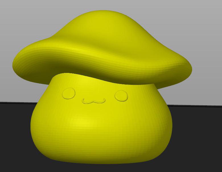 冒险岛蘑菇3D打印模型