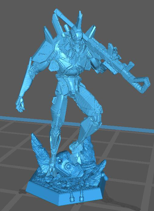 机械猎人3D打印模型