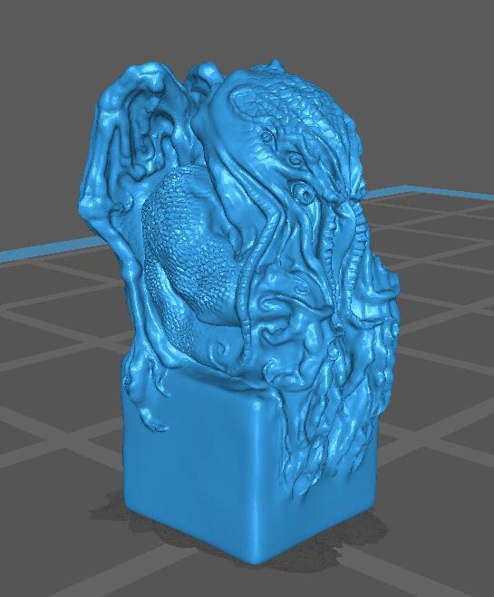 克苏鲁3D打印模型