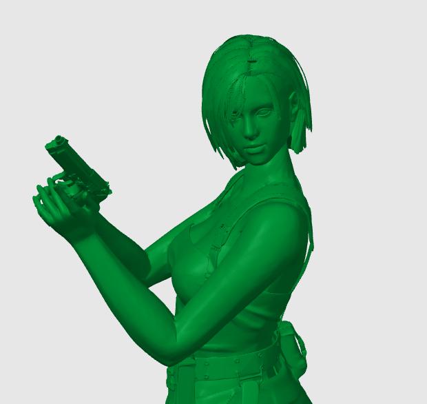 吉尔 jill3D打印模型