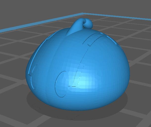 原神雷史莱姆3D打印模型