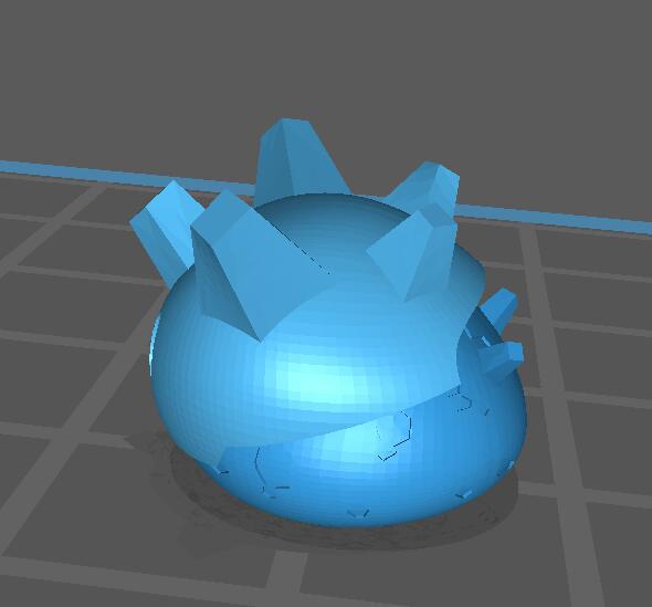 原神岩史莱姆3D打印模型
