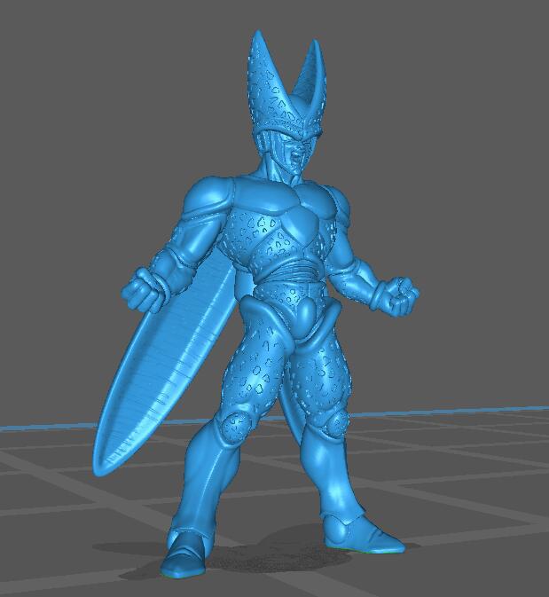 七龙珠沙鲁（已支撑）3D打印模型