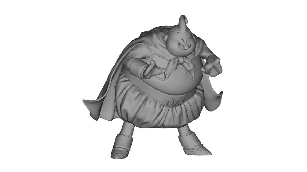 魔人布欧-善良胖子形态3D打印模型