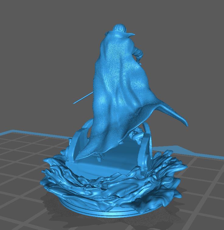 海贼王红发香克斯3D打印模型