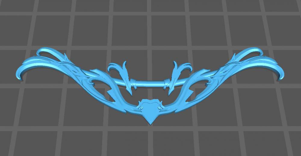 原神武器终末嗟叹之诗3D打印模型