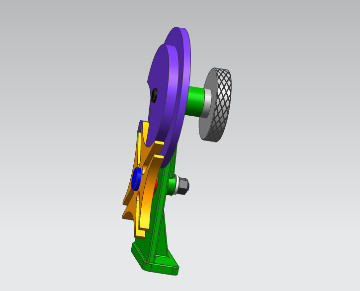 马耳他十字机芯3D打印模型