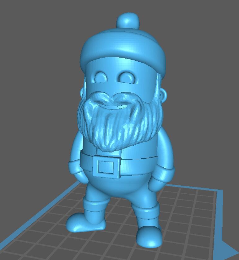 小圣诞老人3D打印模型
