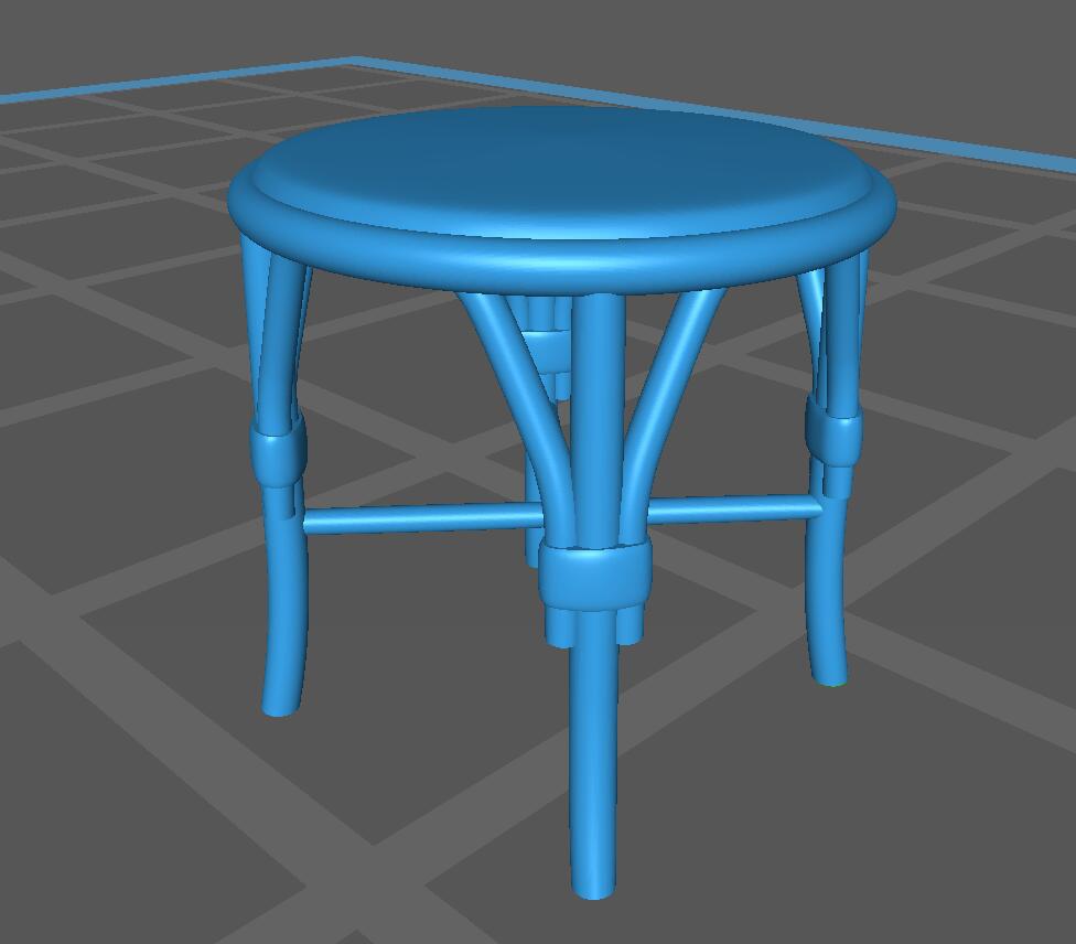 小凳子3D打印模型