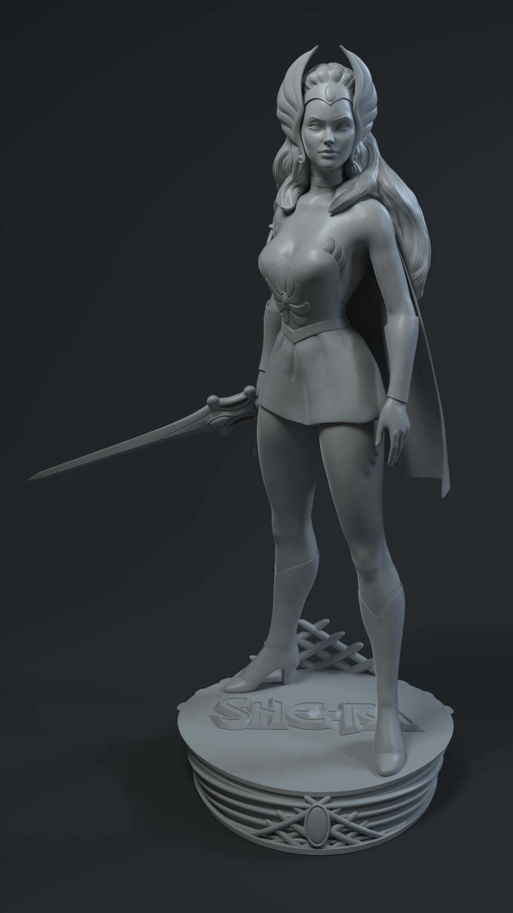 非凡的公主—希瑞3D打印模型