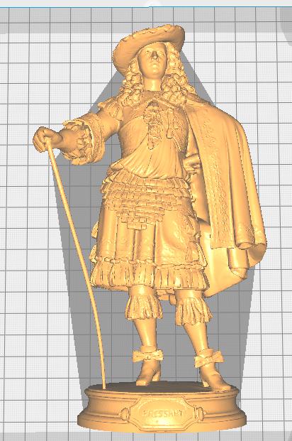 阿诺德雕像3D打印模型
