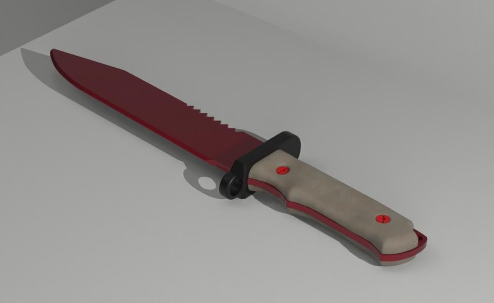 匕首（使命召唤19）3D打印模型
