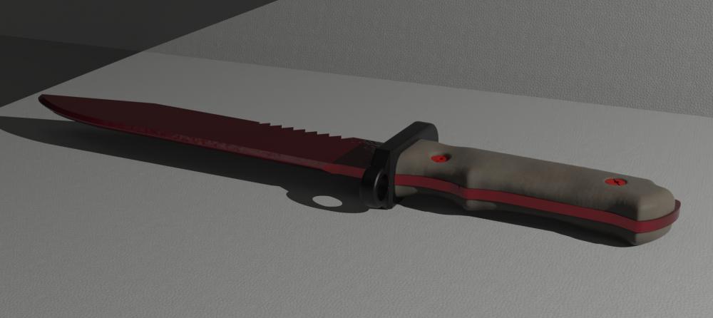 匕首（使命召唤19）3D打印模型