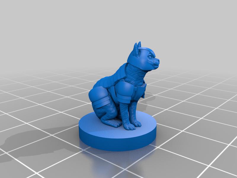 动物狗3D打印模型