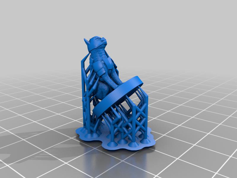 动物狗3D打印模型