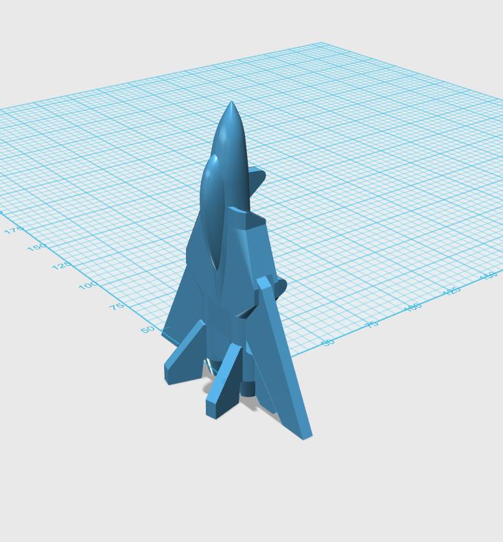 F-14战斗机3D打印模型