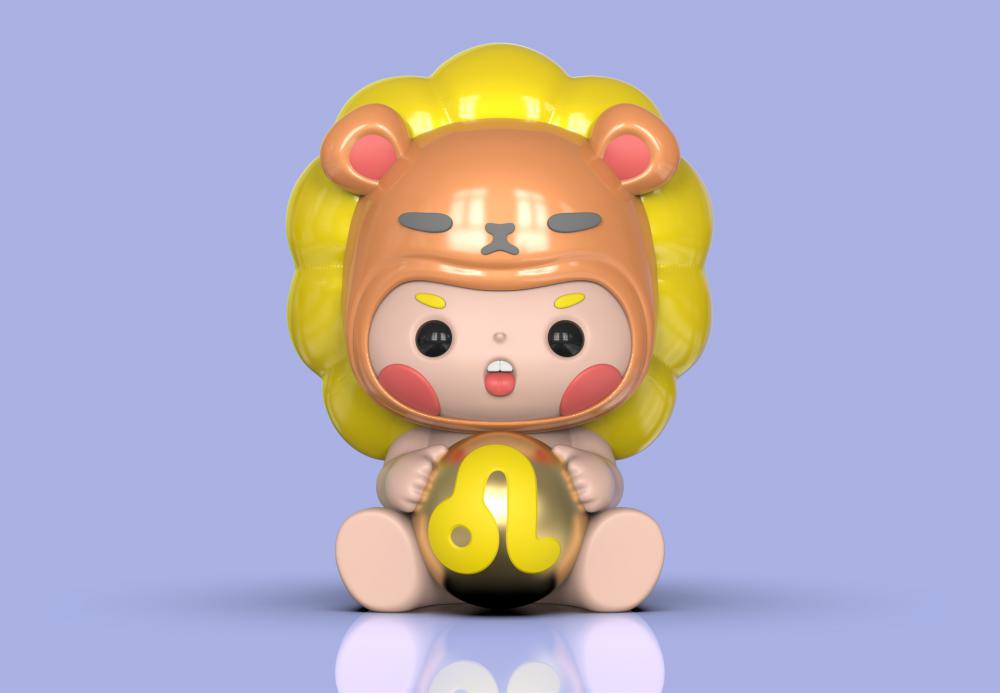 12星座娃娃3D打印模型