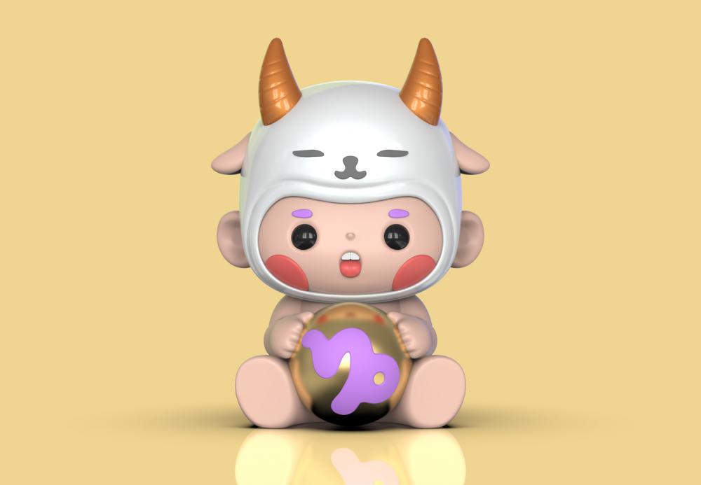 12星座娃娃3D打印模型