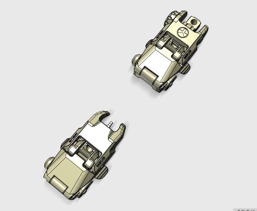 马盖普机械瞄3D打印模型