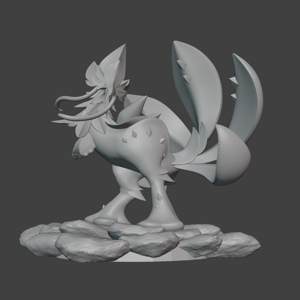 原神 翠翎恐蕈 蘑菇鸡3D打印模型