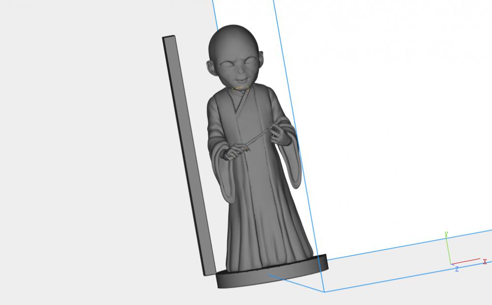 伏地魔 Q版3D打印模型