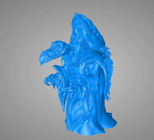 怪物手办3D打印模型