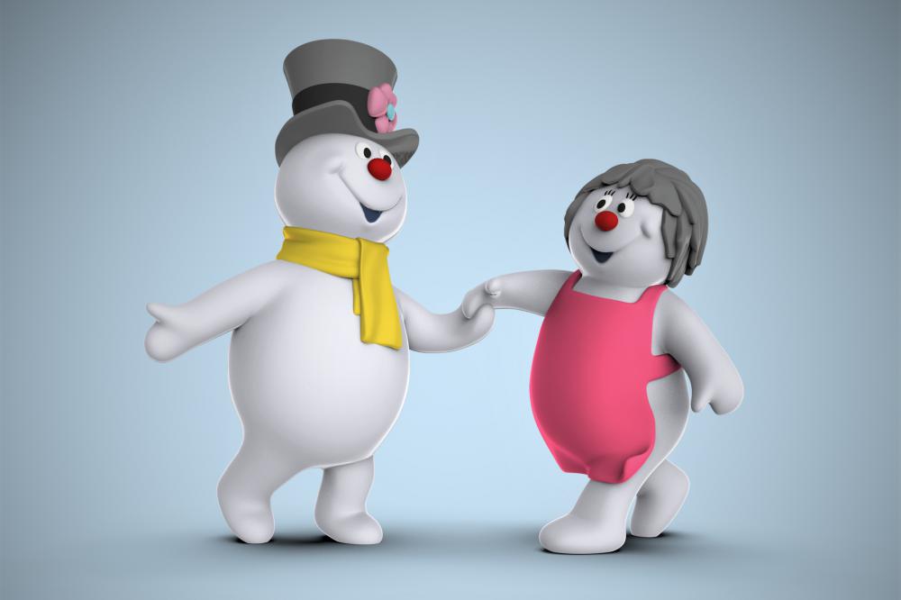 雪人夫妇3D打印模型