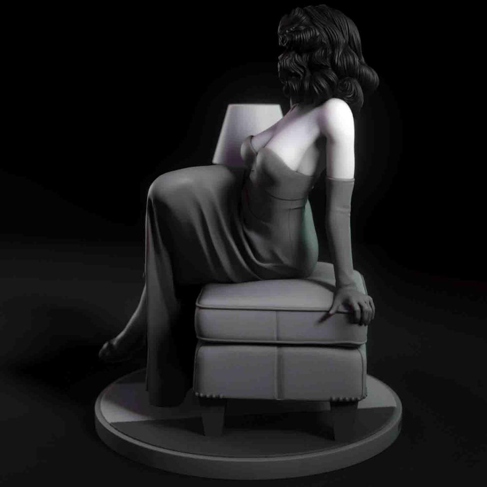 性感 艾娃3D打印模型