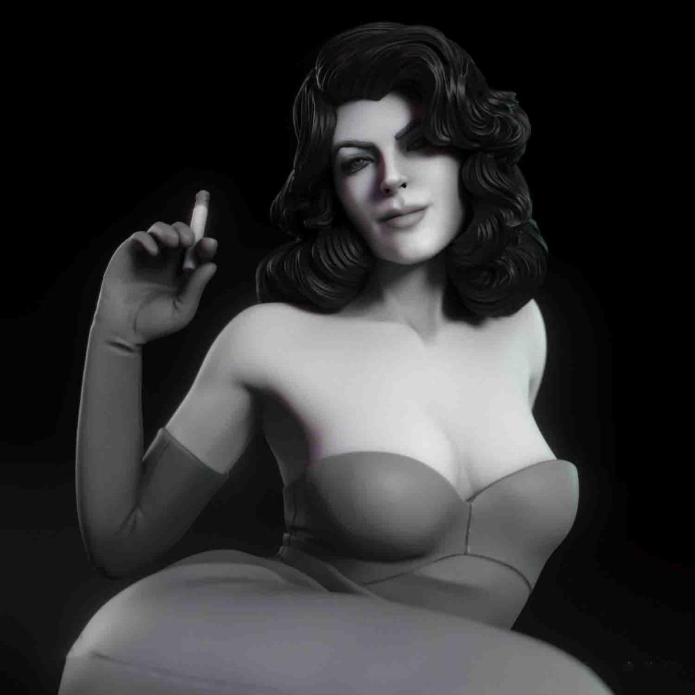 性感 艾娃3D打印模型